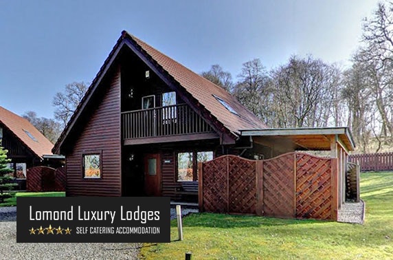 5* Lomond Luxury SuperLodge with private hot tub & sauna