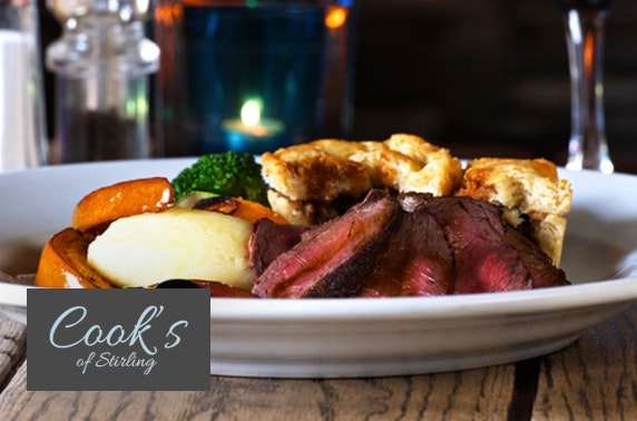 Sunday lunch at 4* Cook’s of Stirling
