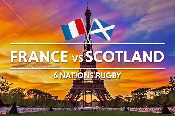 France vs Scotland 6 Nations tix & Paris stay