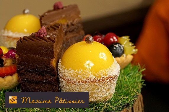 Patisserie Maxime afternoon tea & Prosecco