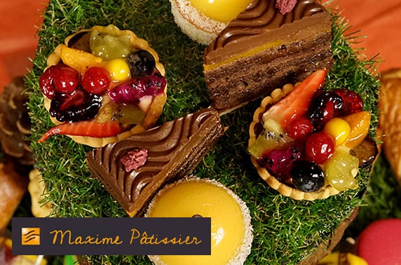 Patisserie Maxime afternoon tea & Prosecco