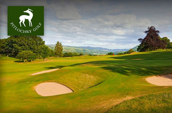 Pitlochry Golf Course round with soup & sandwich