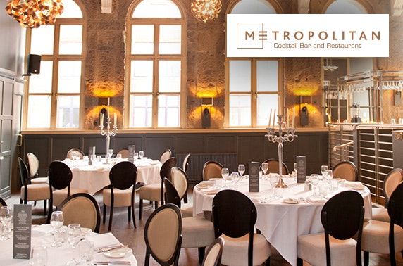 Metropolitan private dining – under £20pp