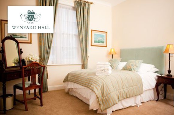 4* Wynyard Hall hot tub cottage stay - £41pp