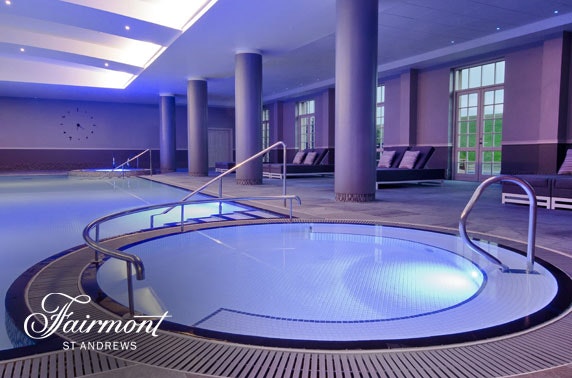5* Fairmont St Andrews luxury spa day