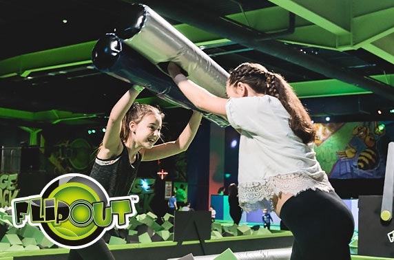 2 hour session at Flip Out Manchester - £3.50ph
