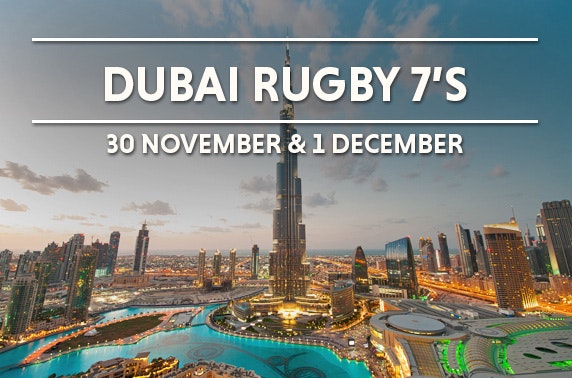 Dubai Rugby 7s inc flights & hotel