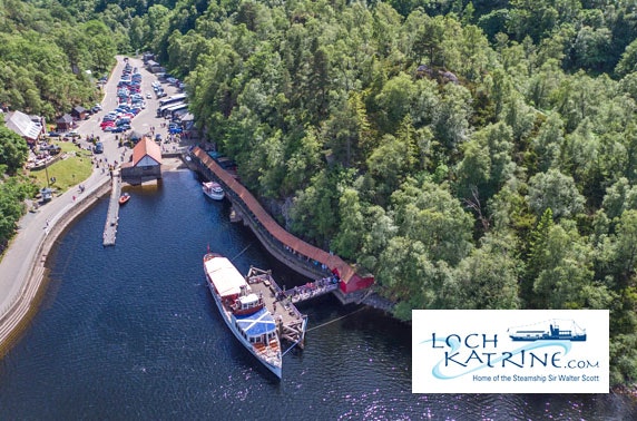 Loch Katrine lodge stay & cruise
