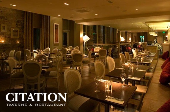 Sunday dining with Prosecco at Citation, Merchant City
