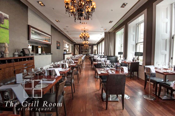 The Grill Room at The Square 4 course dining