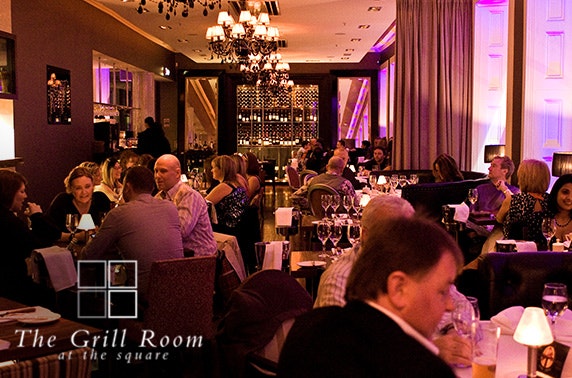 The Grill Room at The Square 4 course dining