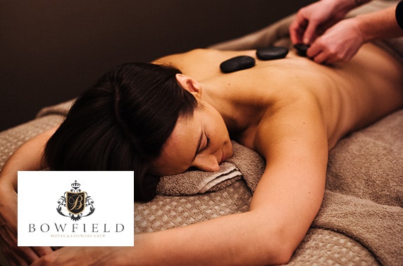 Bowfield Hotel spa day inc optional treatments