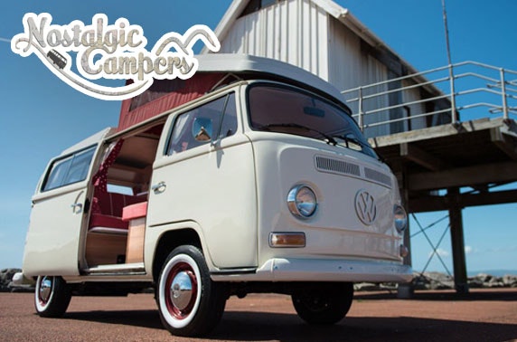 Vintage VW campervan hire