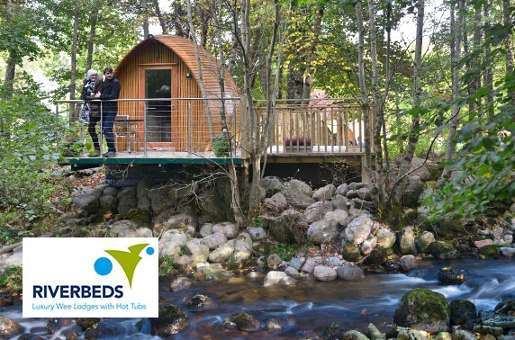 RiverBeds luxury wee lodges, Glencoe