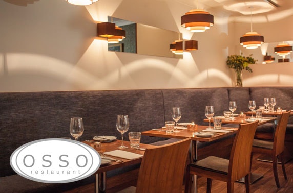 Michelin recommended Osso Restaurant, Peebles