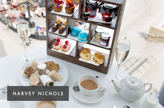 Harvey Nichols luxury gin afternoon tea