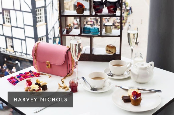 Harvey Nichols luxury gin afternoon tea