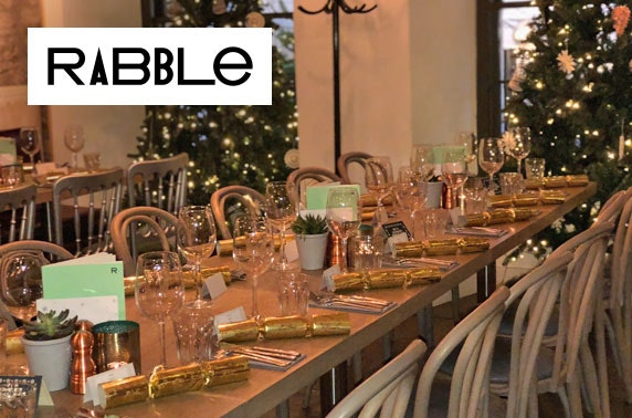 Christmas dining & drinks at Rabble, Frederick St