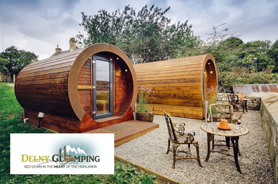 Highland luxury glamping getaway – from £12.50pppn