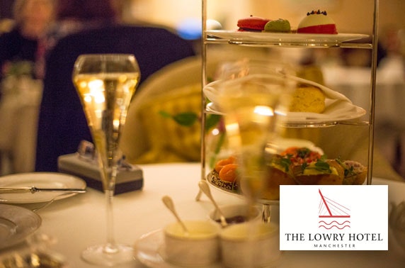 Afternoon tea with Prosecco at 5* The Lowry Hotel