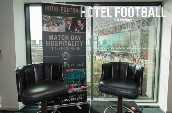 Match day hospitality at Hotel Football, Old Trafford