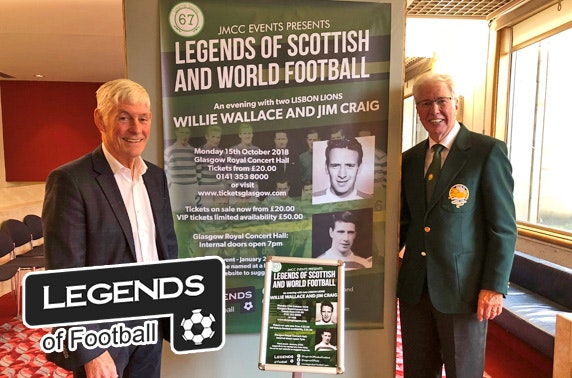 An Evening with Lisbon Lions, Glasgow Royal Concert Hall