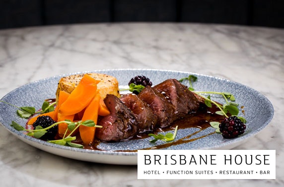 Brisbane House Hotel DBB - £75