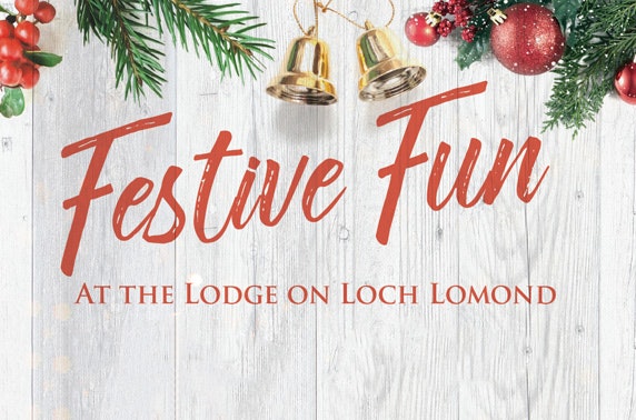 Meet Santa at 4* Lodge on Loch Lomond