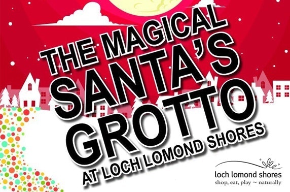 Santa’s magical grotto at Loch Lomond Shores