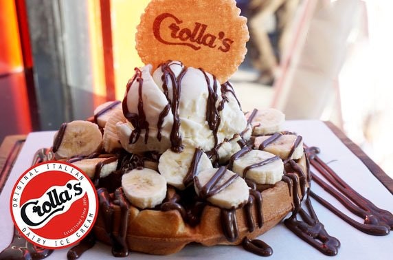 Crolla’s ice cream, Aberdeen - from £3pp
