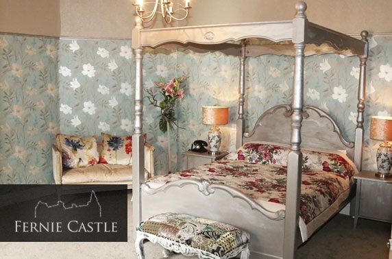 Fernie Castle suite stay, nr St Andrews