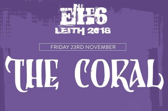 EH6 Festival tickets feat The Coral & Jake Bugg