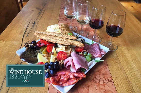 The Wine House 1821 sharing boards & wine flights