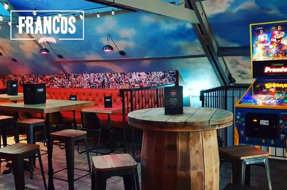 Francos dining, West End - from £5pp