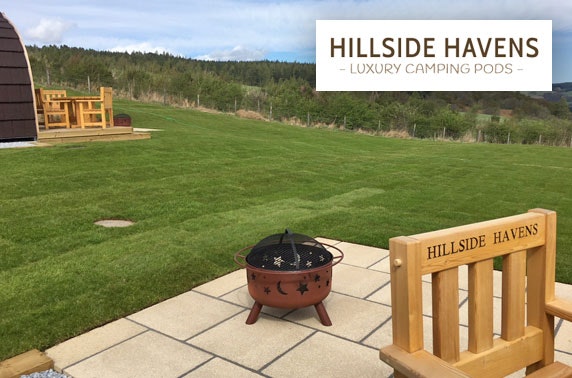 Luxury glamping at Hillside Havens
