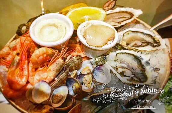 Seafood dining at Randall and Aubin, Spinningfields