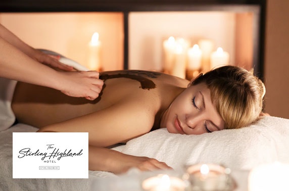 Luxury spa day, 4* The Stirling Highland Hotel