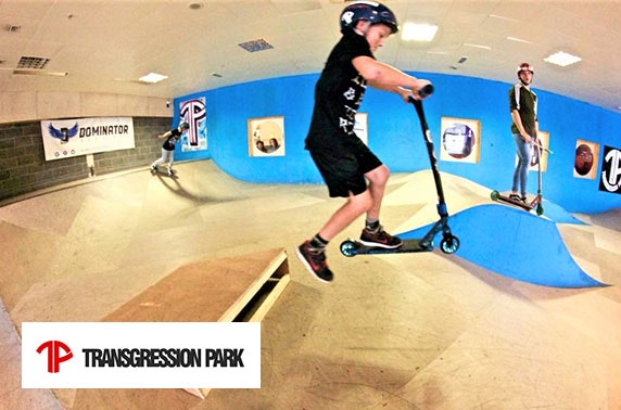 Transgression Skatepark at Ocean Terminal - from £4.25pp