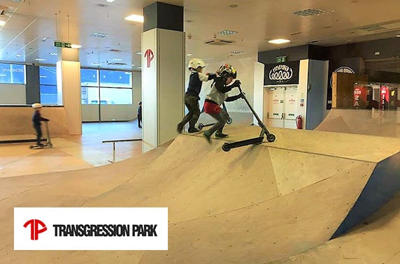 Transgression Skatepark at Ocean Terminal - from £4.25pp