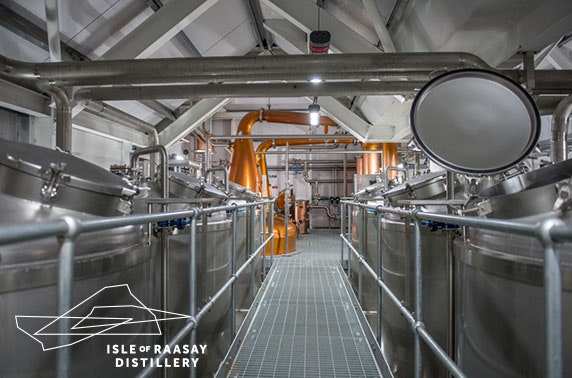 5* Isle of Raasay Distillery stay