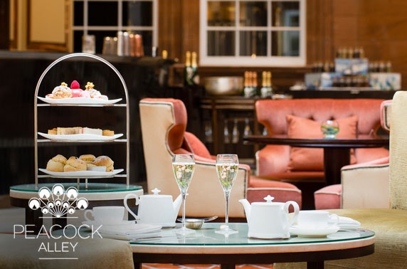 5* Waldorf Astoria luxury festive afternoon tea
