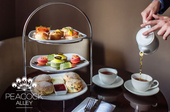 5* Waldorf Astoria luxury festive afternoon tea