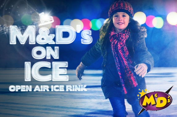 M&D's outdoor ice skating - from £4pp