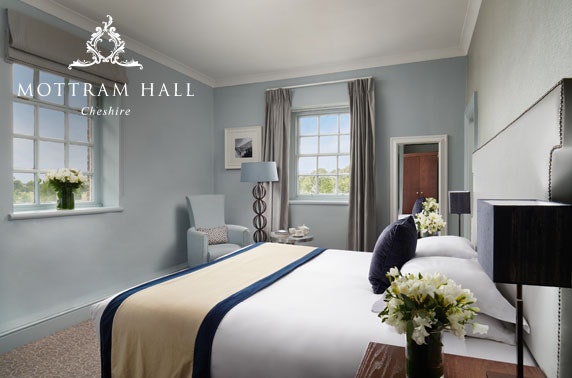4* luxury Mottram Hall stay, Cheshire