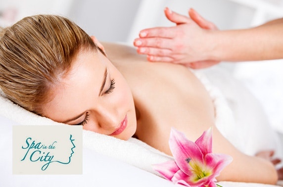 Spa day, City Centre - from £32