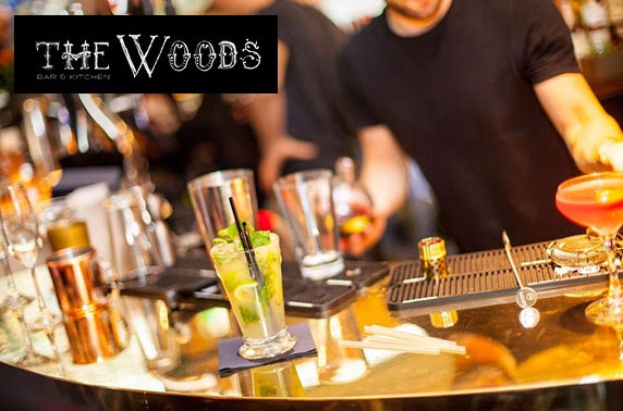 Cocktails & nibbles at The Woods, City Centre