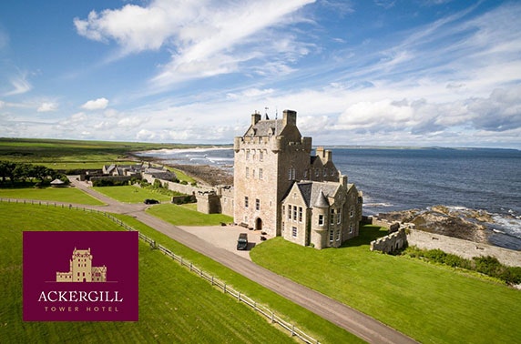 Ackergill Tower winter break - located on the iconic NC500