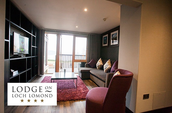 4* Lodge on Loch Lomond Suites stay