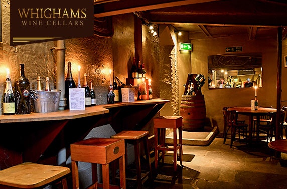 Whighams Wine Cellars sharing boards with drinks
