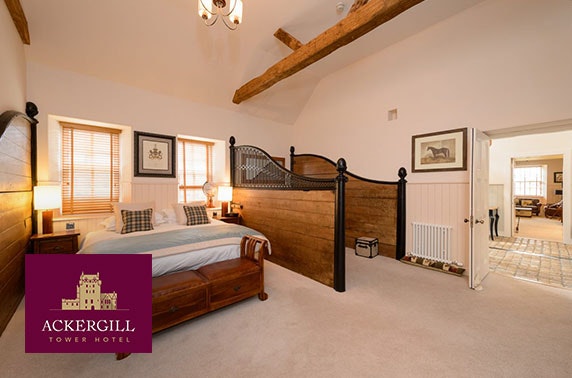 Luxury cottage stay at Ackergill Tower